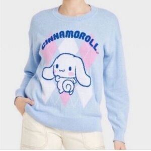 Sanrio Cinnamoroll Light Blue Sweater